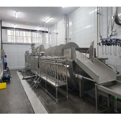 Μηχανή σφαγής κοτόπουλου Halal από ανοξείδωτο χάλυβα με προσαρμοσμένη ισχύ W